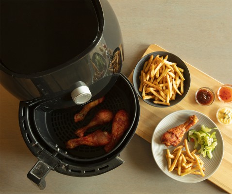 Foto : Tomado TAF5001B - Hetelucht Friteuse - 5 liter - XXL