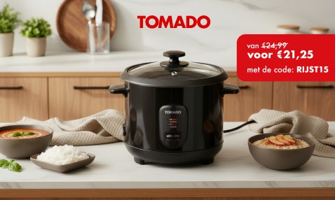 Foto : Scoor 15% korting en ontdek wat de rijstkoker écht kan!