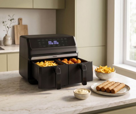 Foto : Welke airfryer past bij jouw huishouden?