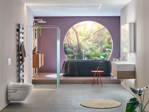 Foto : Een luxe badkamer samenstellen met Kermi