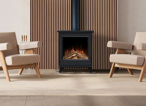 Foto : De Element4 Ignis Supreme elektrische haard: warmte zonder gedoe