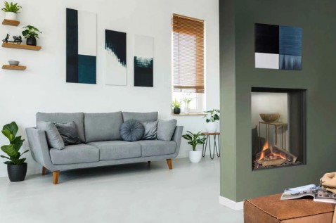 Foto : Inbouw gashaarden: stijlvolle warmte voor elk interieur