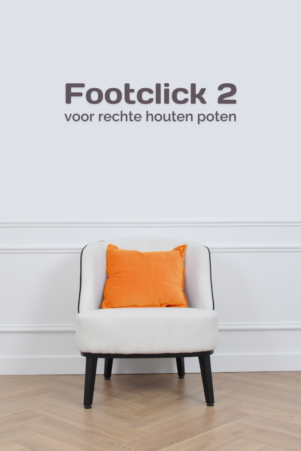 Foto : Footclick 2 - Krasvrije meubelglijders voor houten poten