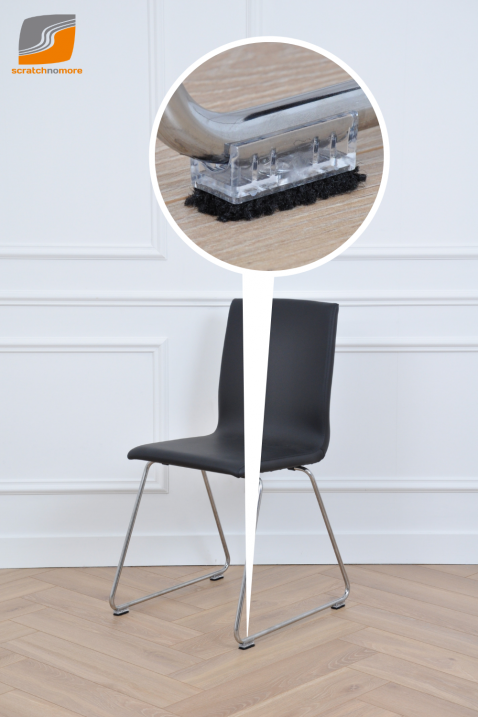 Foto : Chairfixx - Bescherm je vloer tegen schuivend meubilair