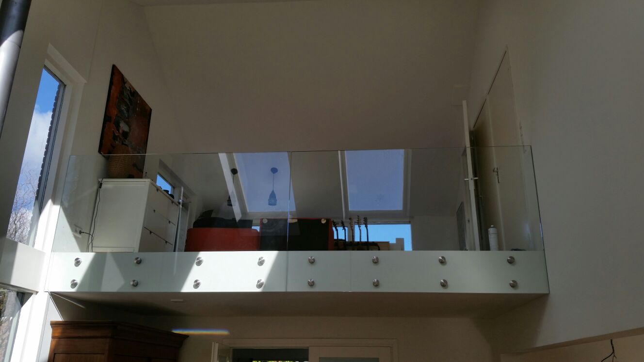 balustrade bij vide met adapters