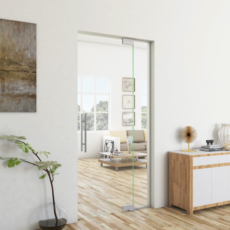 Foto: glazen taatsdeur met zijpaneel variant 2