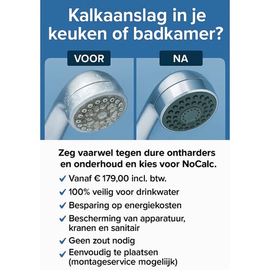 Foto : Zeg Goodbye tegen Kalkafzetting en Corrosie