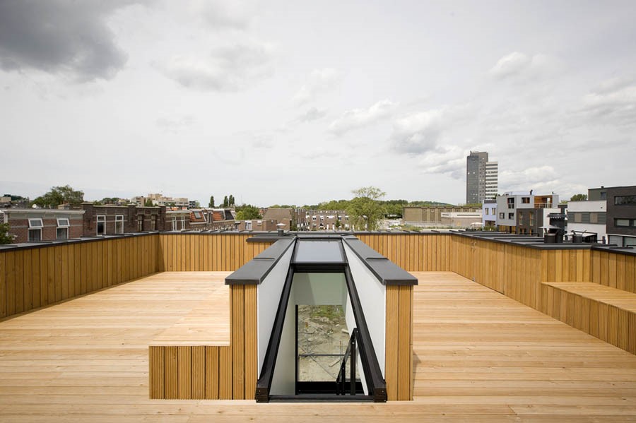 Foto: Daktoetreding Nieuw Leyden, Leiden (Pasel Kunzel Architects)
