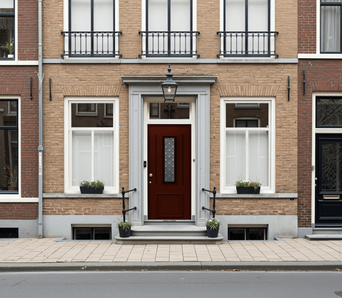 Hollandse Wateren De Vecht in Zweeds Rood