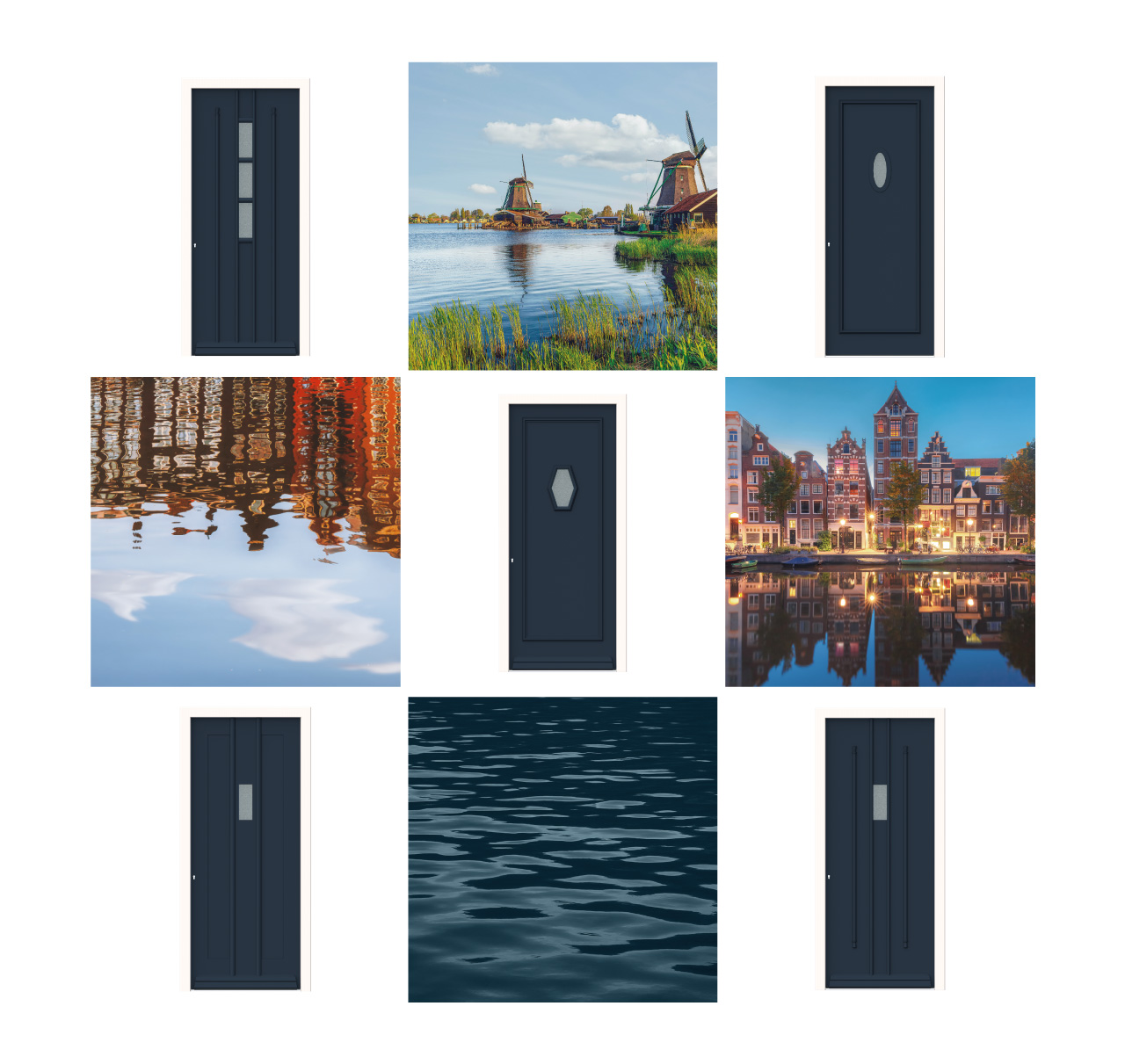 Foto : Exclusieve deurenlijn Hollandse Wateren: een ode aan ons waterland