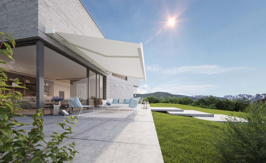 Foto: markilux wonen nl zonwering teras wonen nl