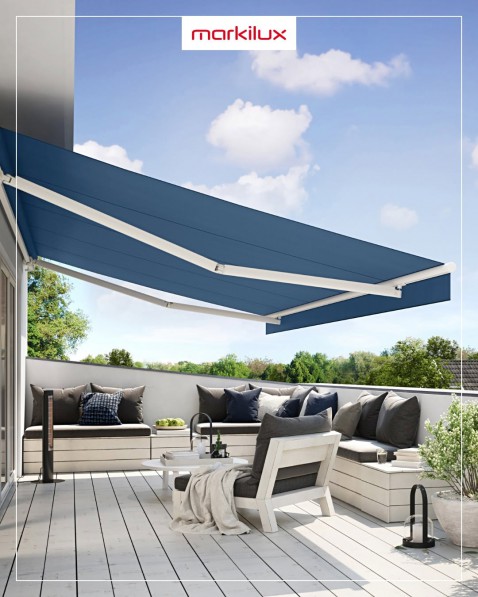 Foto : Markilux 1300 – Tijdloze zonwering voor jarenlang comfort