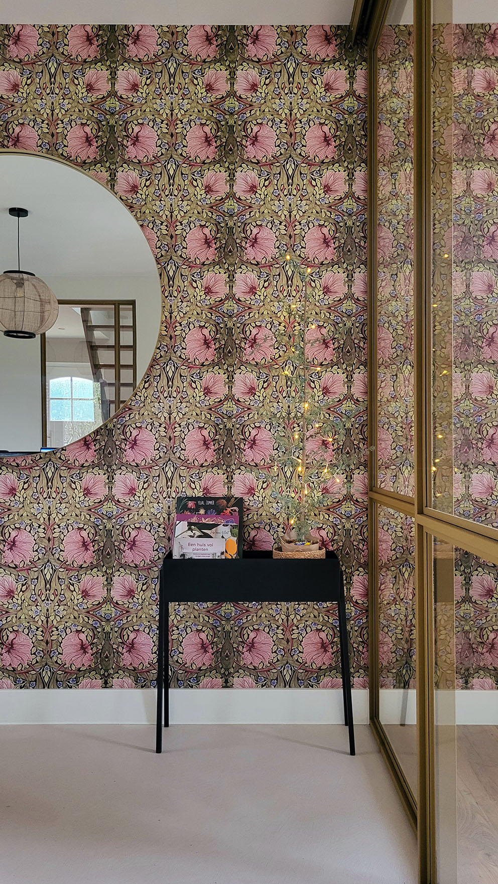 Foto: Behang Miorris Pimpernel Green