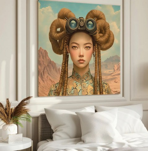 Foto : Artframe Amber Geisha