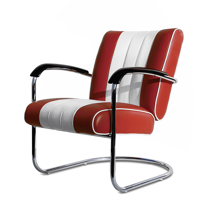 Foto: Bel Air Lounge Chair Fauteuil LC 01 Ruby