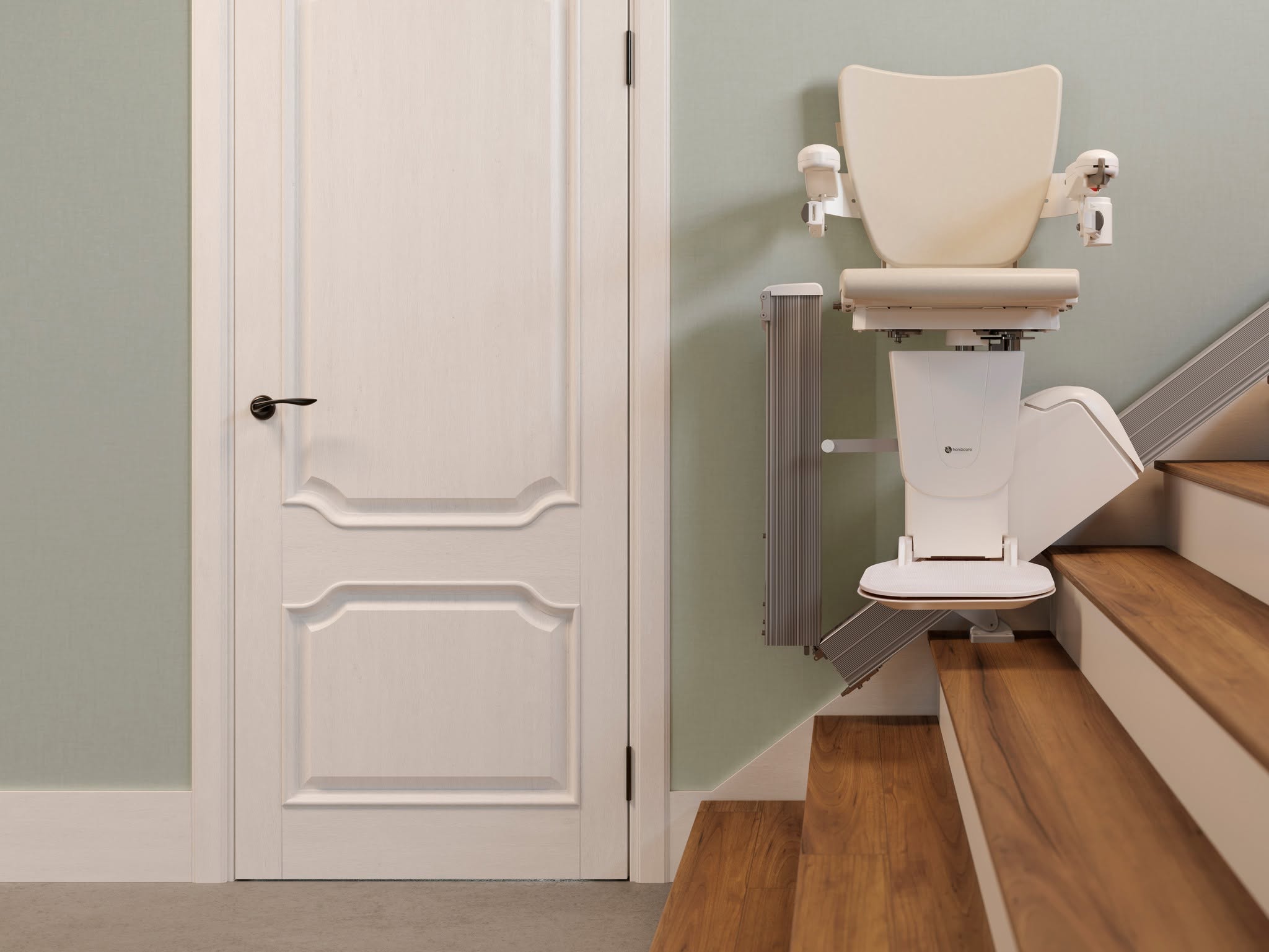 Foto : Savaria Luma en 1100 traplift bekroond bij de PLUS X AWARD