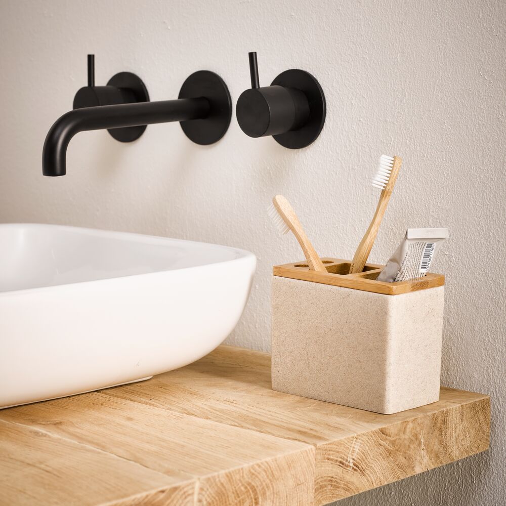 Foto: LR 8717821616991 sealskin grace imm toothbrushholder sand3