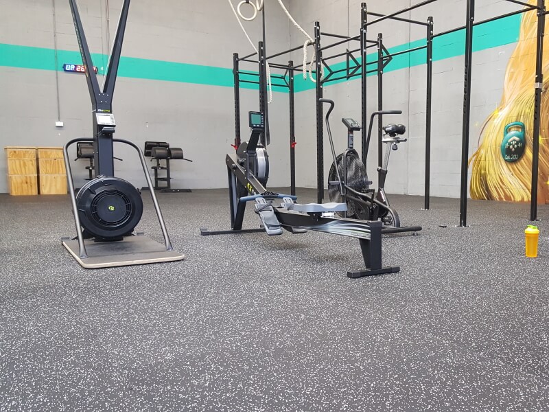 Foto: crossfit leeuwarden quick connect sportvloer tegels  6 