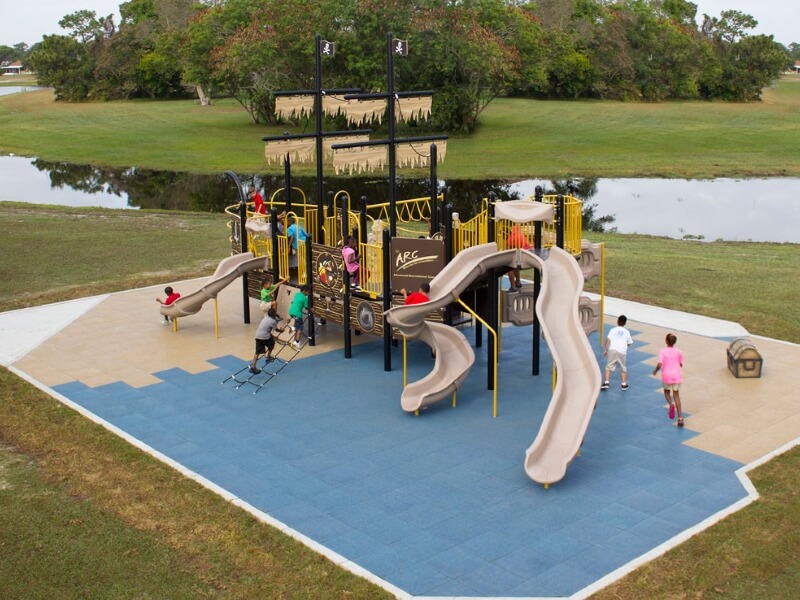 Foto: epdm speeltegels