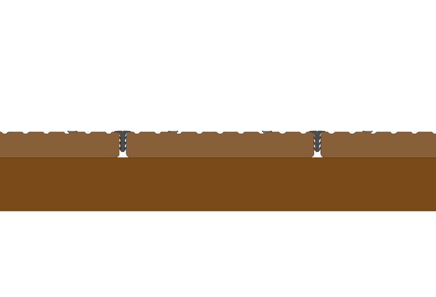 Foto: gesloten deck solid plank