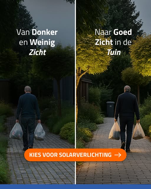 Foto : Nooit meer in het donker: slimme solarverlichting voor jouw tuin