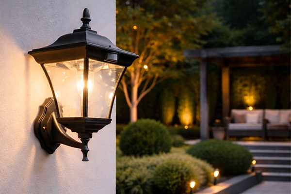 Foto : Solar tuinverlichting: zo creëert u sfeer rondom uw huis zonder kabels