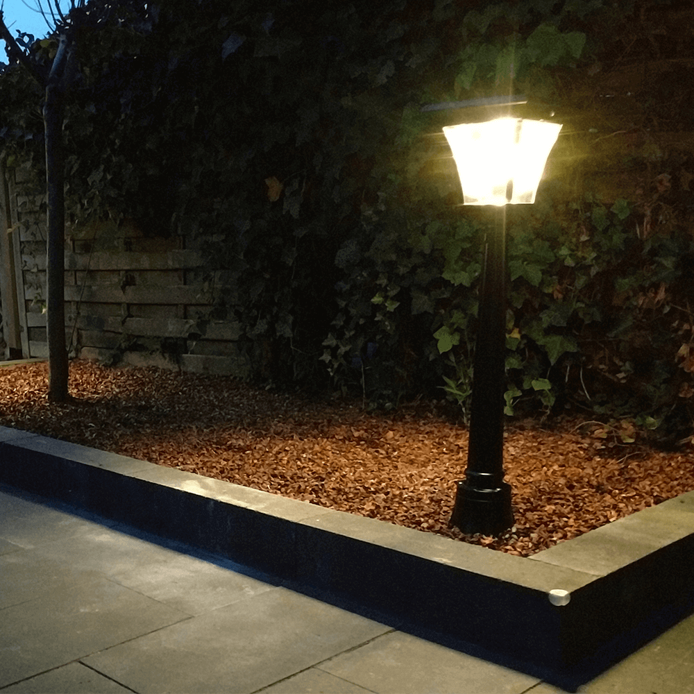 Foto: Solar staande lampen