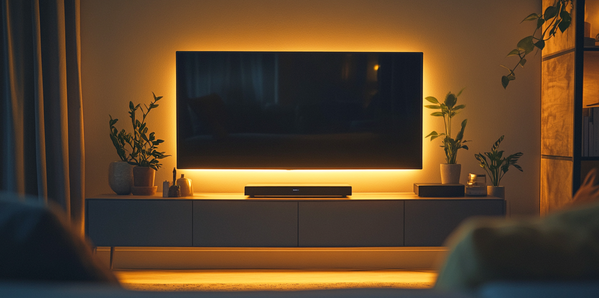 Foto : Led strips als tv-verlichting