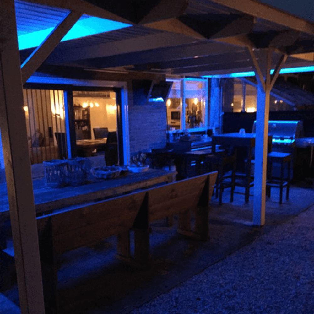 Foto: Sfeerbeeld RGB ledstrips voor buiten3