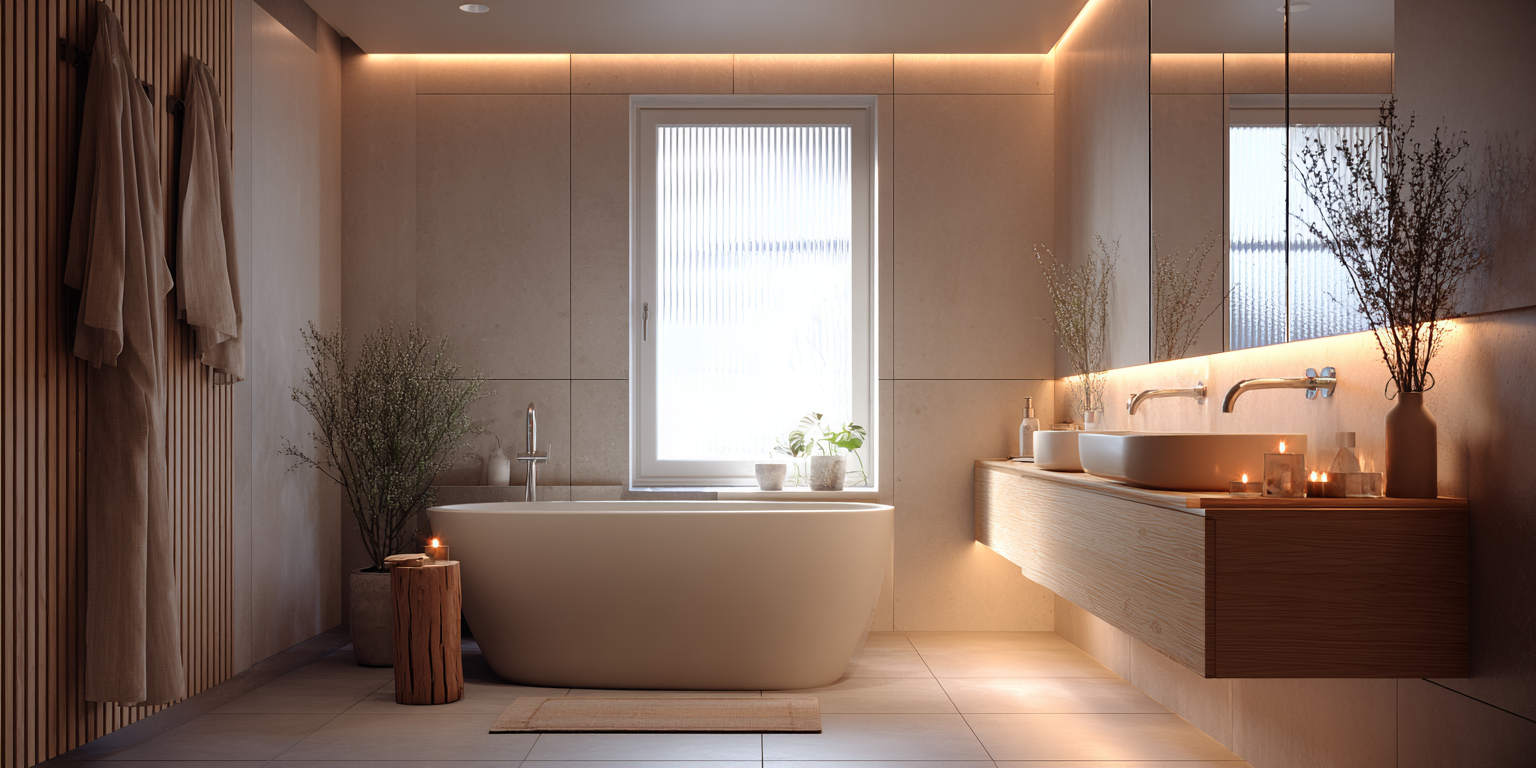 Foto : De beste badkamer verlichting voor uw situatie: praktisch, sfeervol of beide?