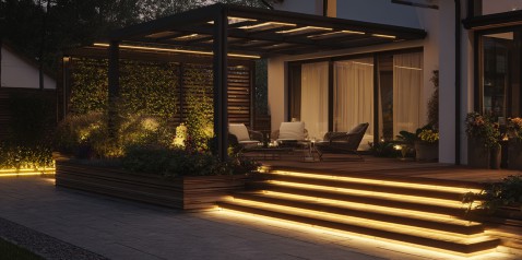 Foto : Ledstrip voor buiten