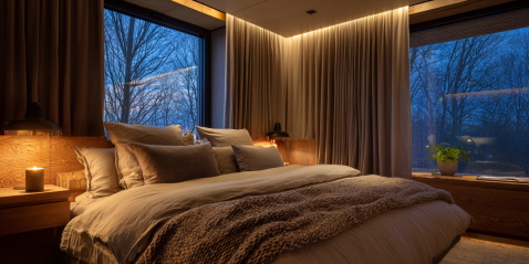 Foto : Slaapkamer inspiratie: zo creëert u rust, sfeer en comfort met licht