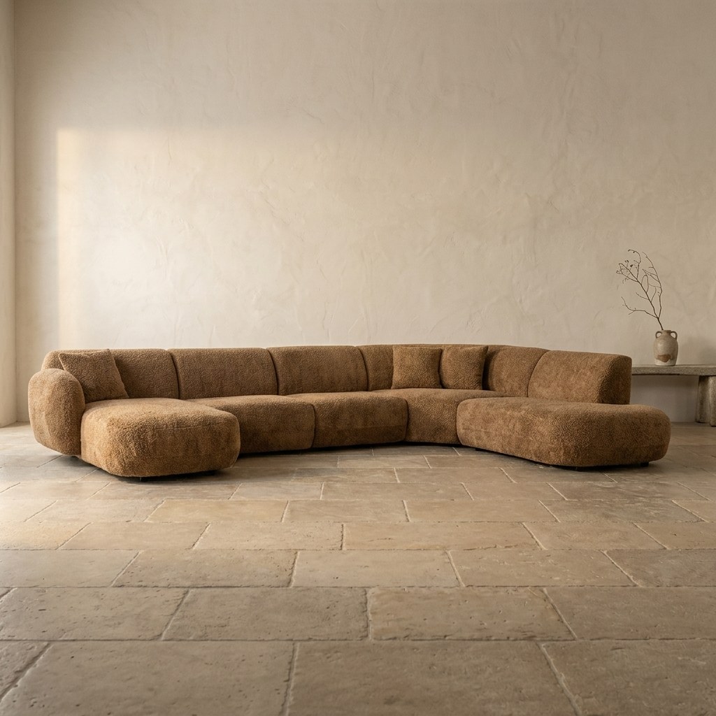 Loungebank groot en strak Mokana