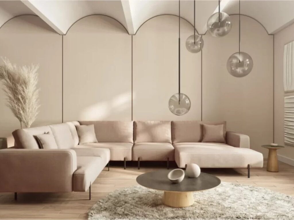 Hoekbank MIlazzo teddy van Primavera