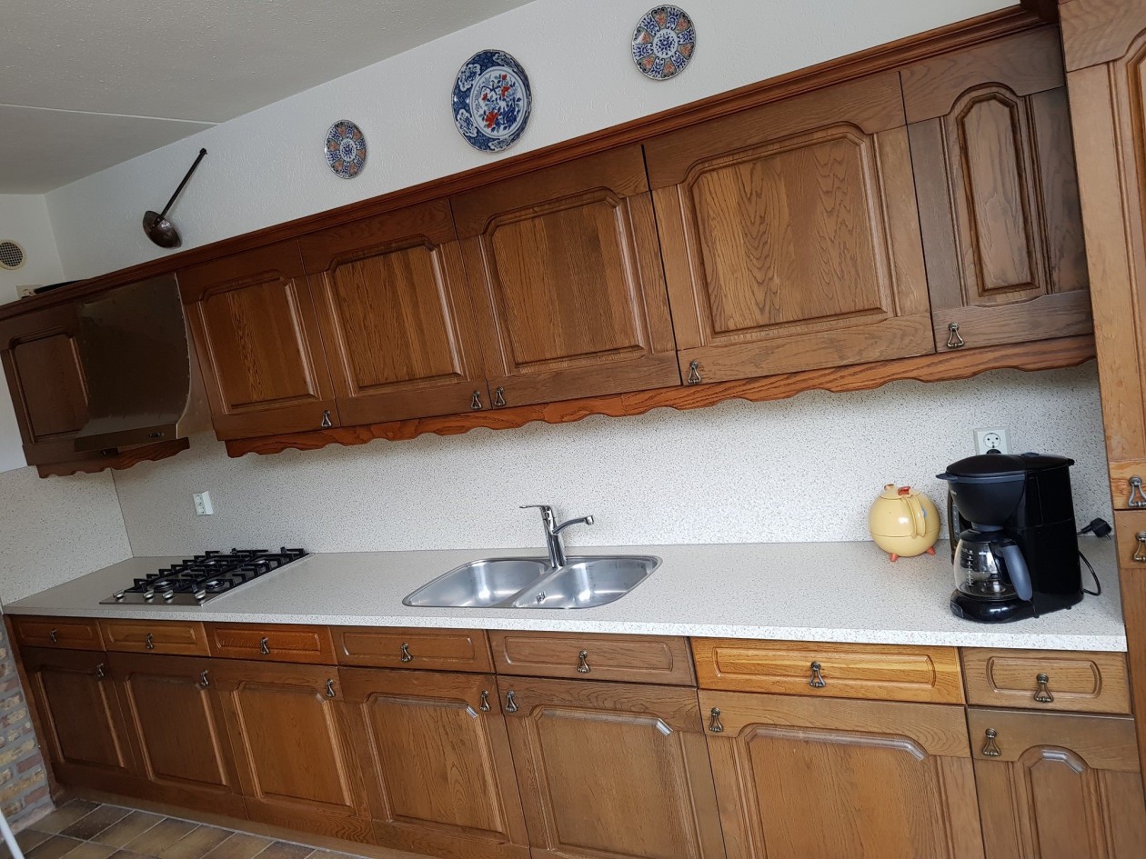 Foto: w3 keukenrenovatie werkblad vervangen