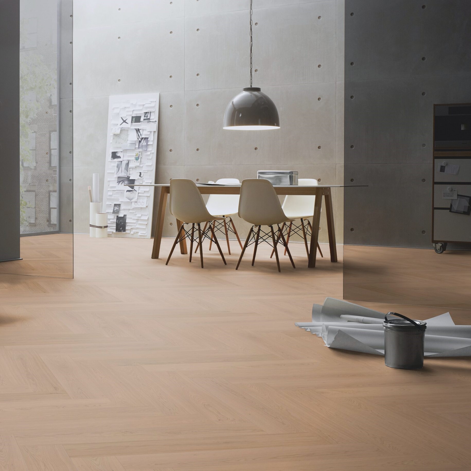 Foto: Hywood Z20 Q02 Eiche Pirin ruimte VIS