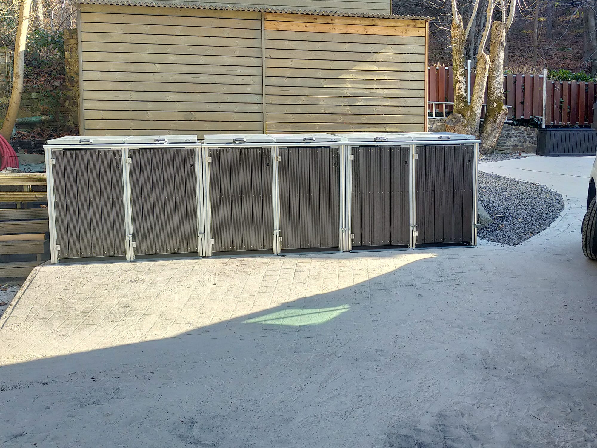 Foto: container ombouw 3 x 2