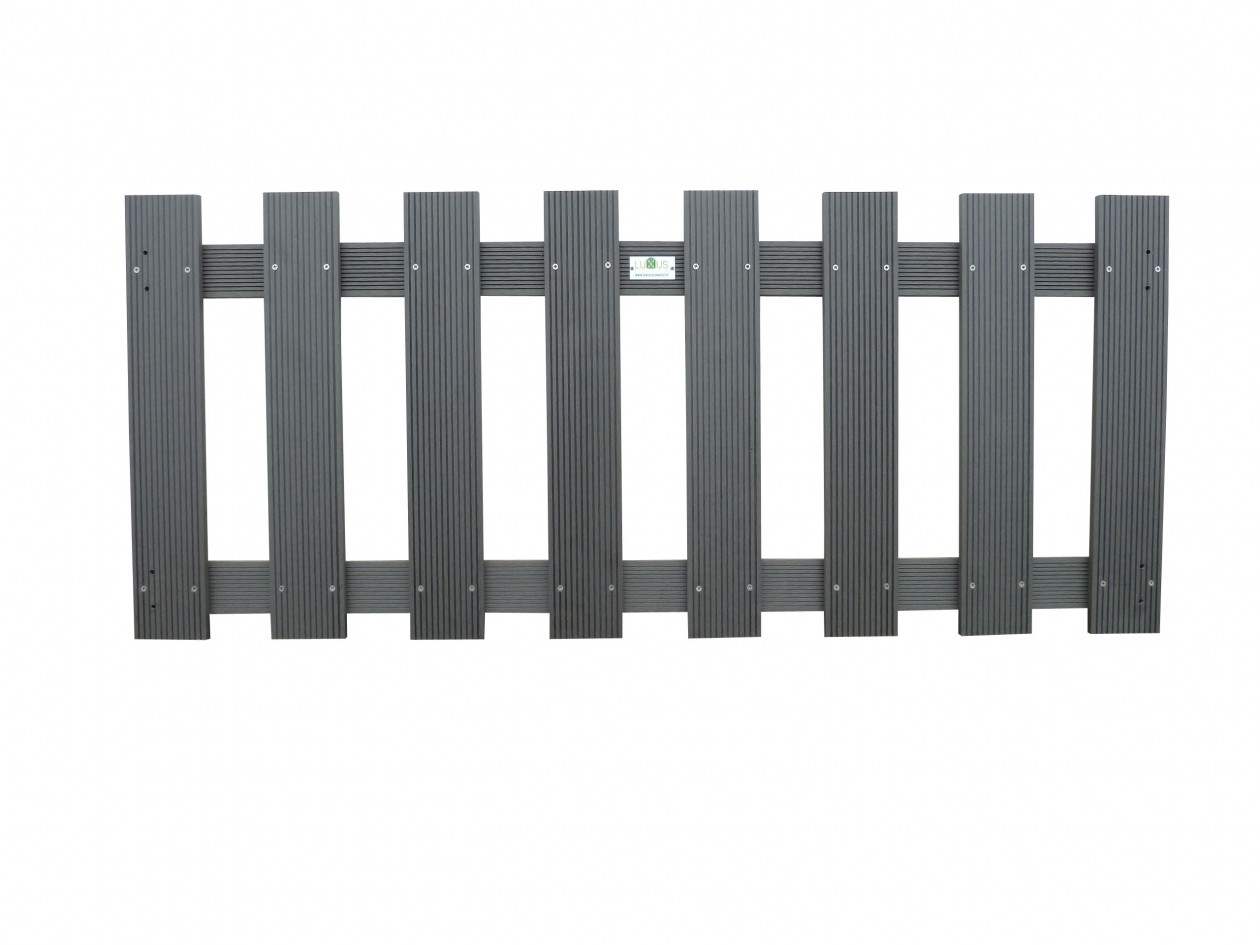 Foto: w3 composiet tuinhek 140 x 60 cm antraciet