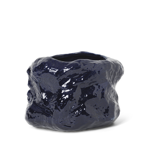 Foto: ferm living collectie pot tuck blauw