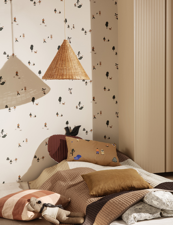 Foto: fermLIVING TheParkWallpaper DuoLampshade image