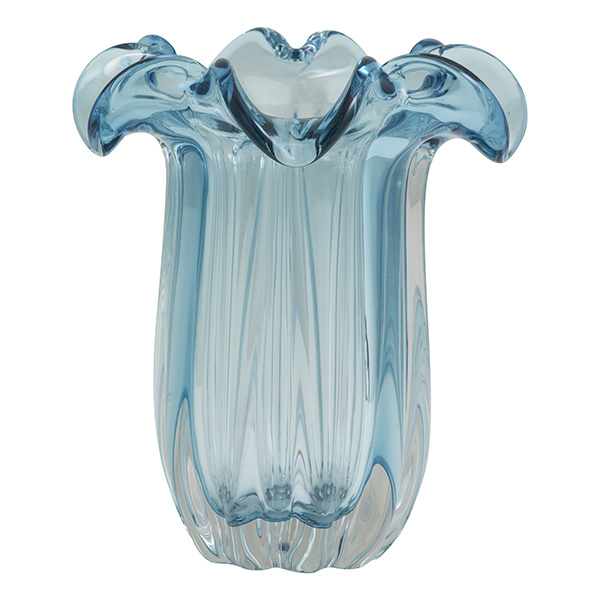 Foto: nordal collectie vaas kataja vaas l blauw  1 