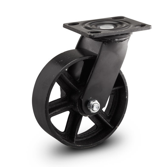 Foto: industriele zwenkwielen