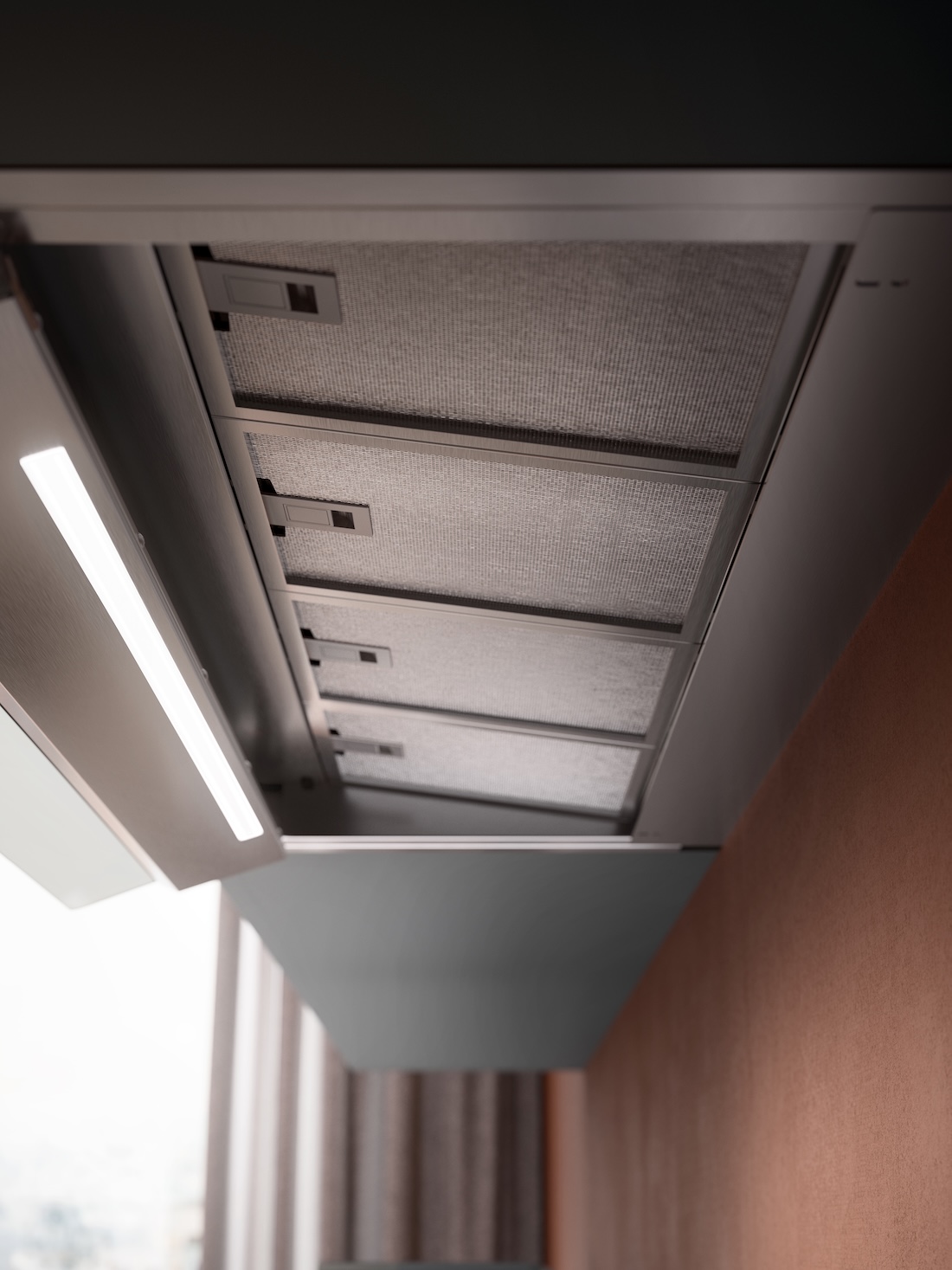 Foto: 22154 FALMEC C23 Incasso VIRGOLA TOUCH 02 amb de v