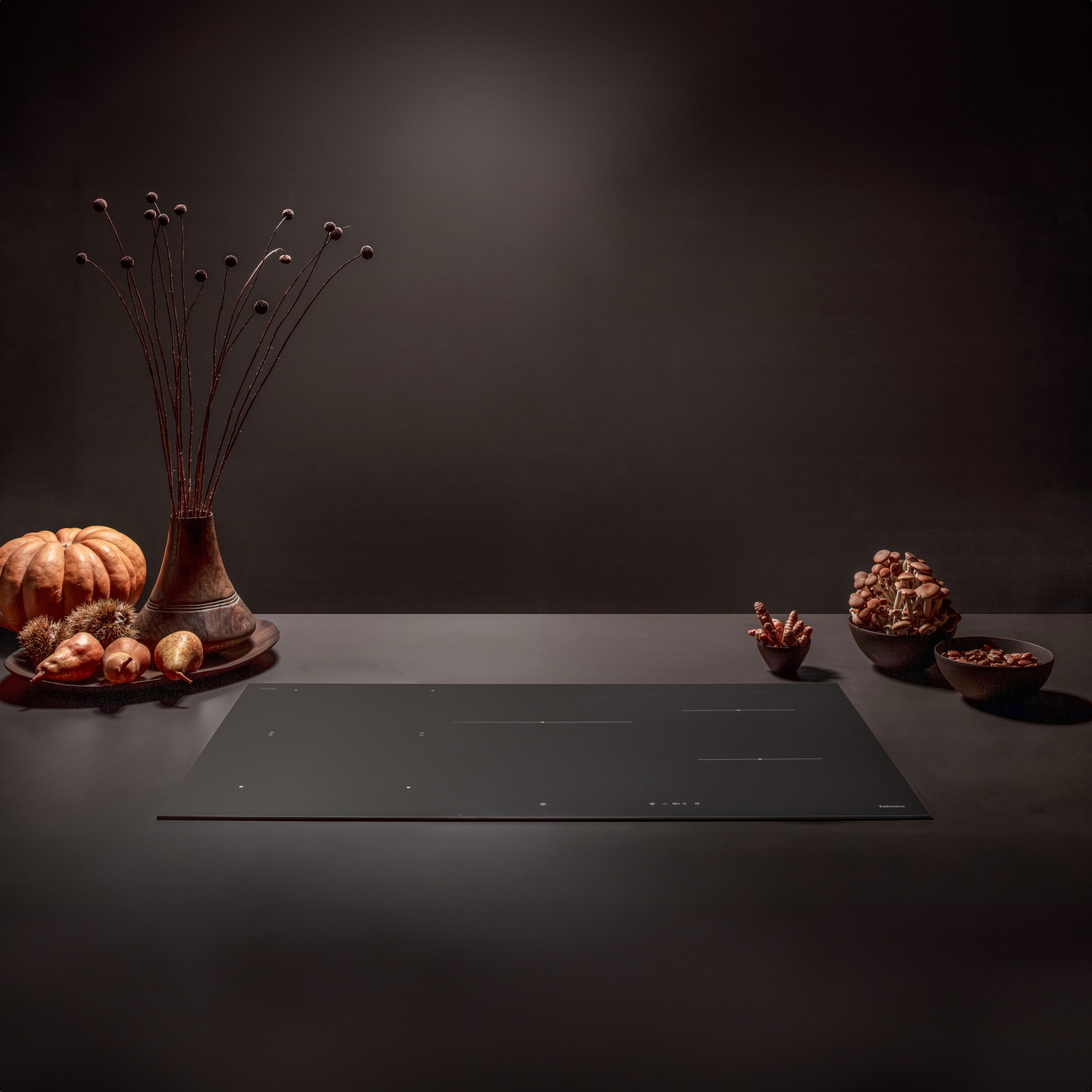 Foto : Mat zwart koken, stijl en comfort in één geheel