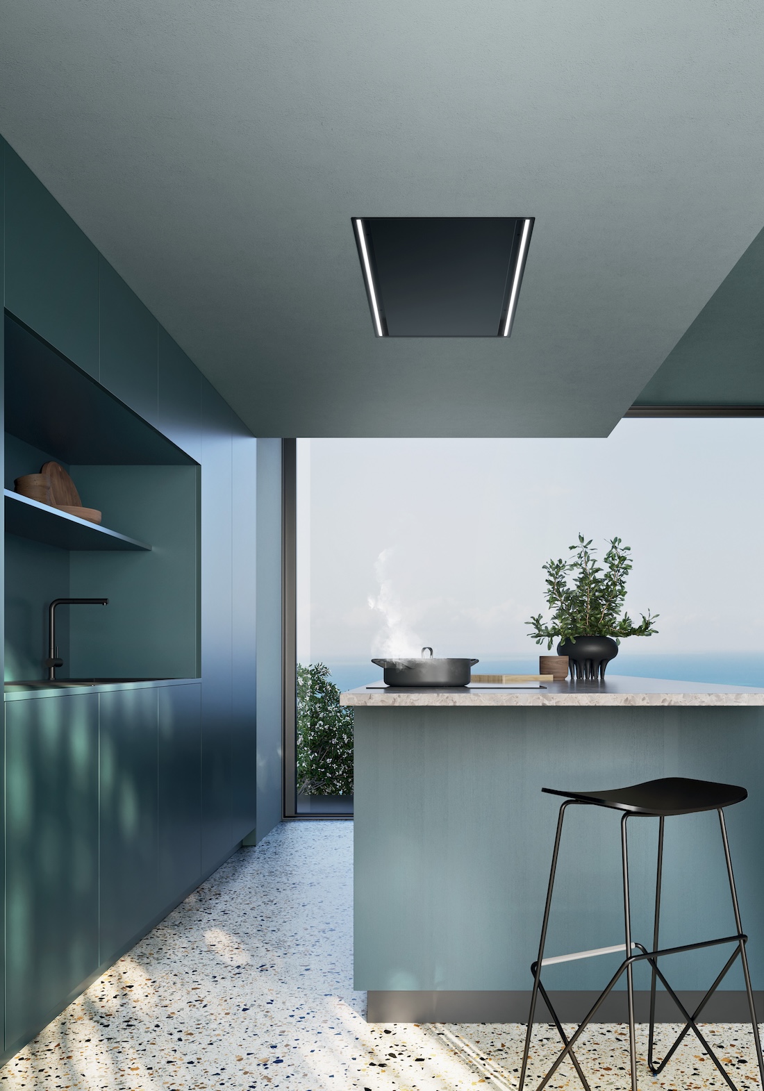 Foto: plafondafzuigkap mirage falmec 2