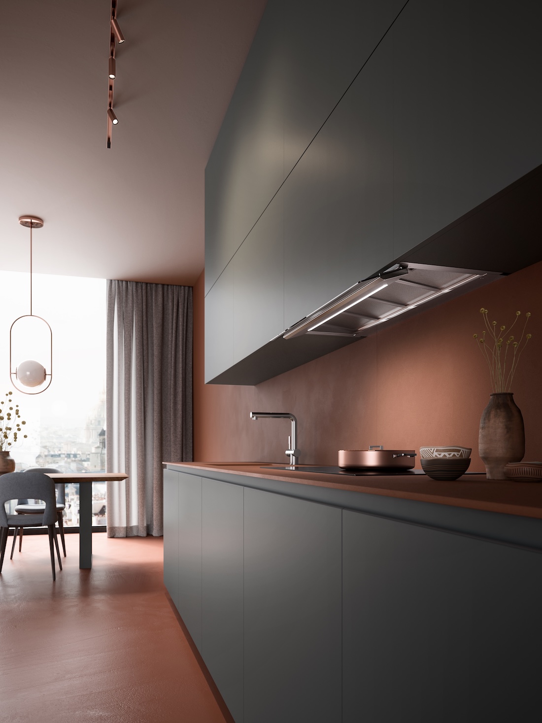 Foto: virgola inbouwafzuigkap falmec