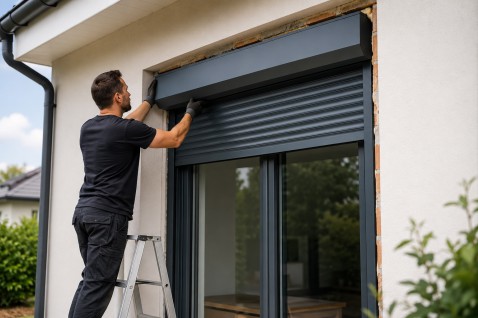 Foto : Kun je inbouw rolluiken ook achteraf plaatsen?