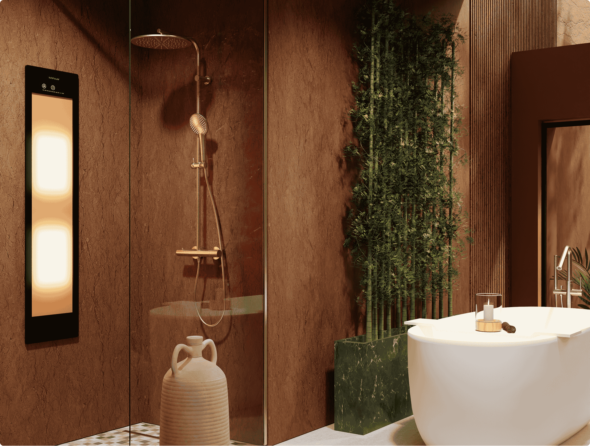 Foto: Jouw eigen spa ruimte desktop Badkamer trends 2026  1 