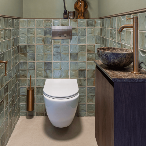 Foto : Toiletinspiratie: 5 ideeën voor een sfeervolle toiletrenovatie