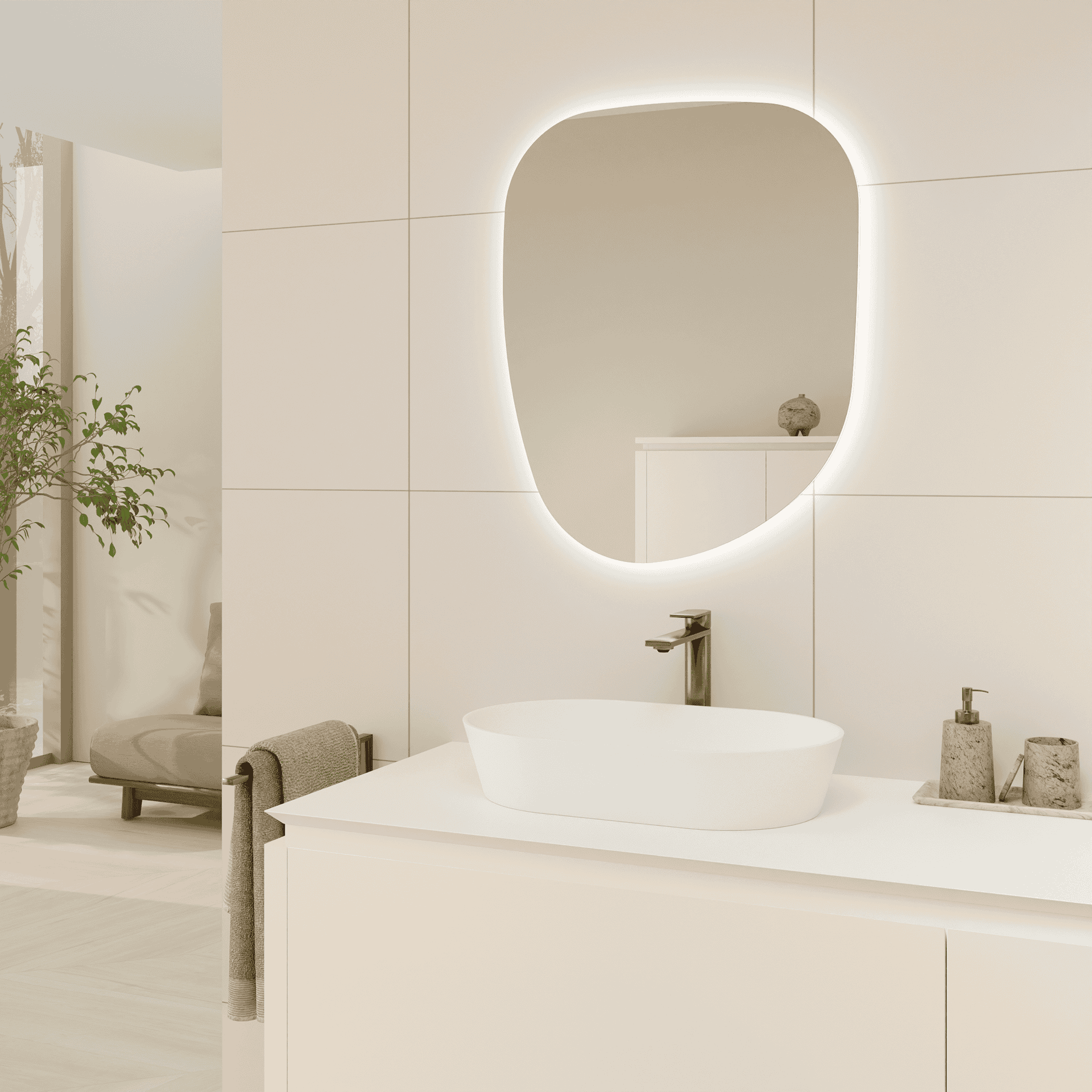 Foto : Van Japandi tot landelijk: welke badkamerstijl past bij jouw ideale badkamer?